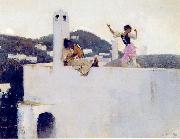 John Singer Sargent Sargent  Capri Germany oil painting artist